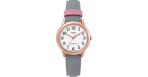 Model 2000 watch, 30mm in pink leather 